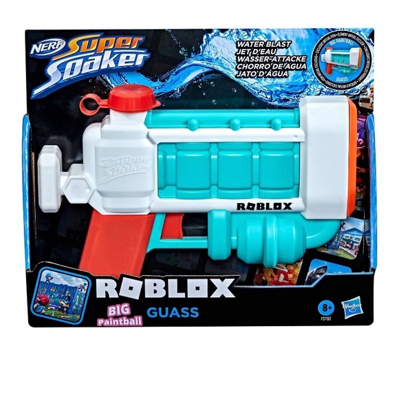 Roblox Super Soaker Big Paintball Guass Water Blastest 2 pieces New in the box - Picture 2 of 5